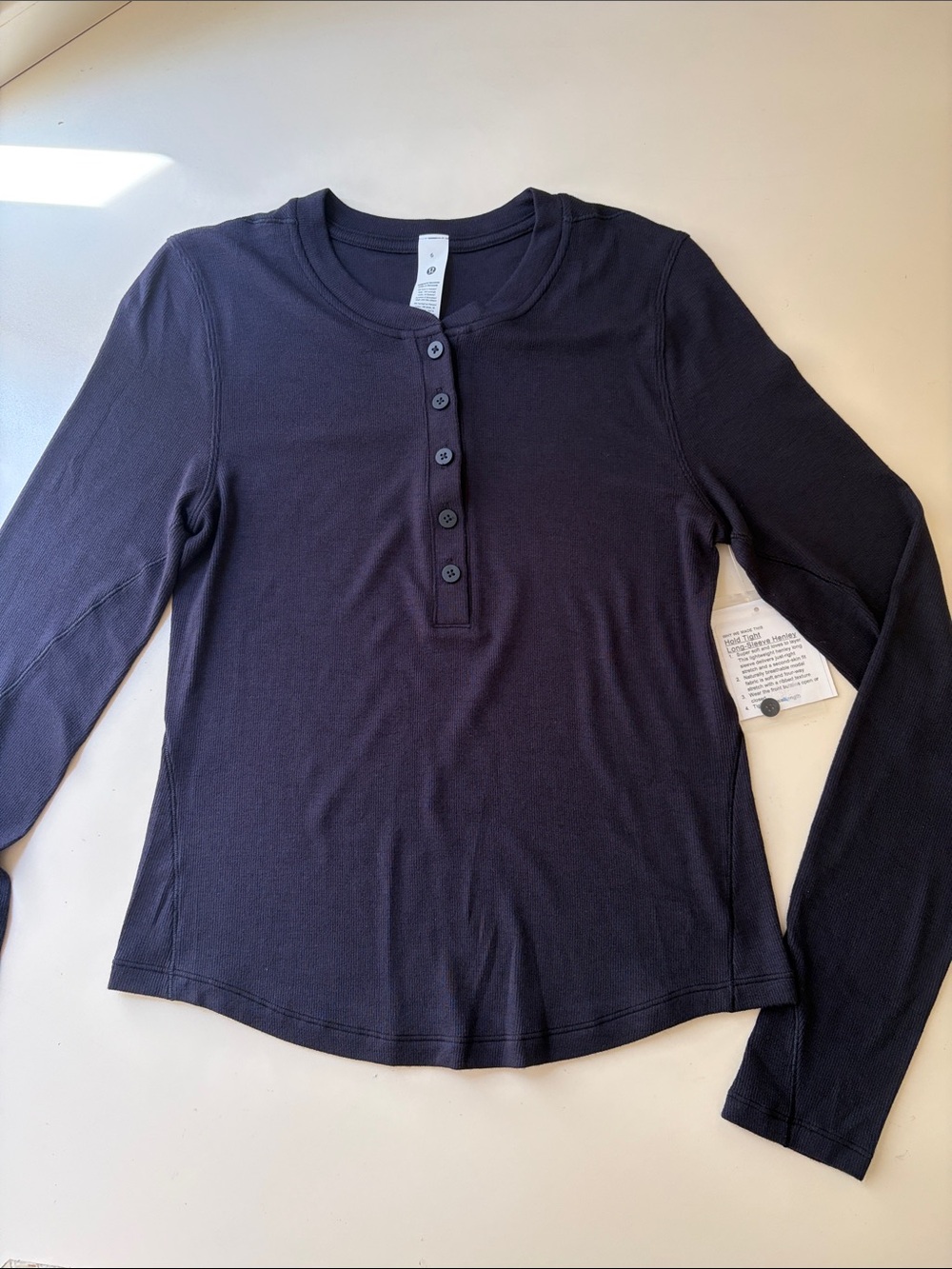 Lululemon Hold Tight Henley Tee